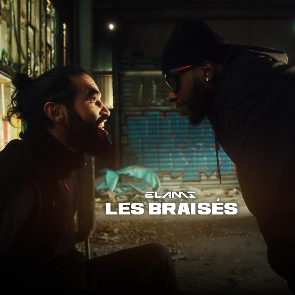 Album cover art for "Les braisés" by Elams