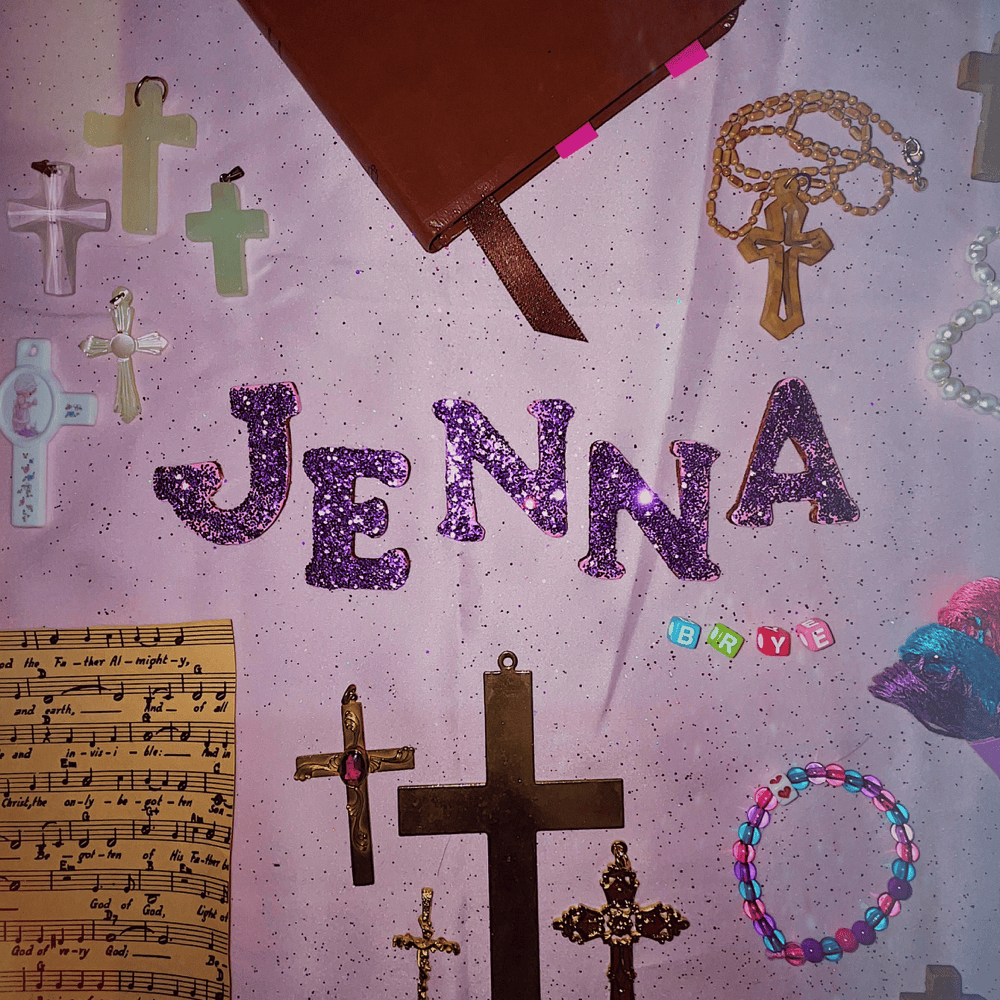 Album cover art for "Jenna" by Brye
