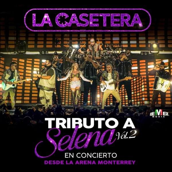 Album cover art for "Tributo A Selena Vol. 2: Fotos y Recuerdos / El Chico Del Apartmento 512 / All Night Long (En Vivo)" by La Casetera
