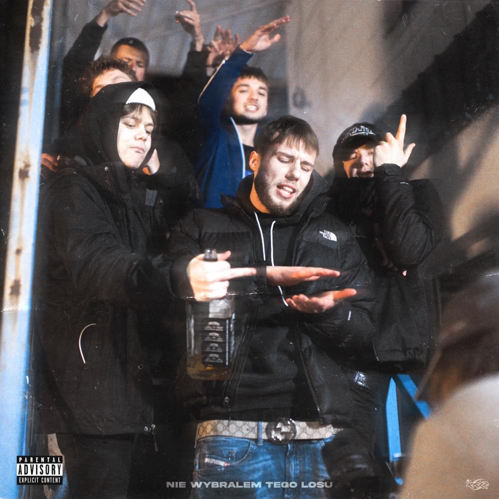 Album cover art for "NIE WYBRAŁEM TEGO LOSU" by Yung Adisz