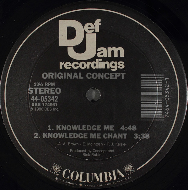 Knowledge Me by Original Concept