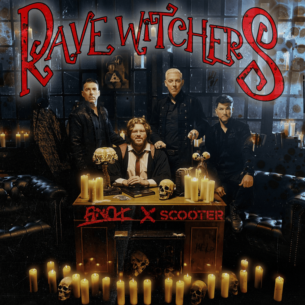 Album cover art for "Rave Witchers" by FiNCH