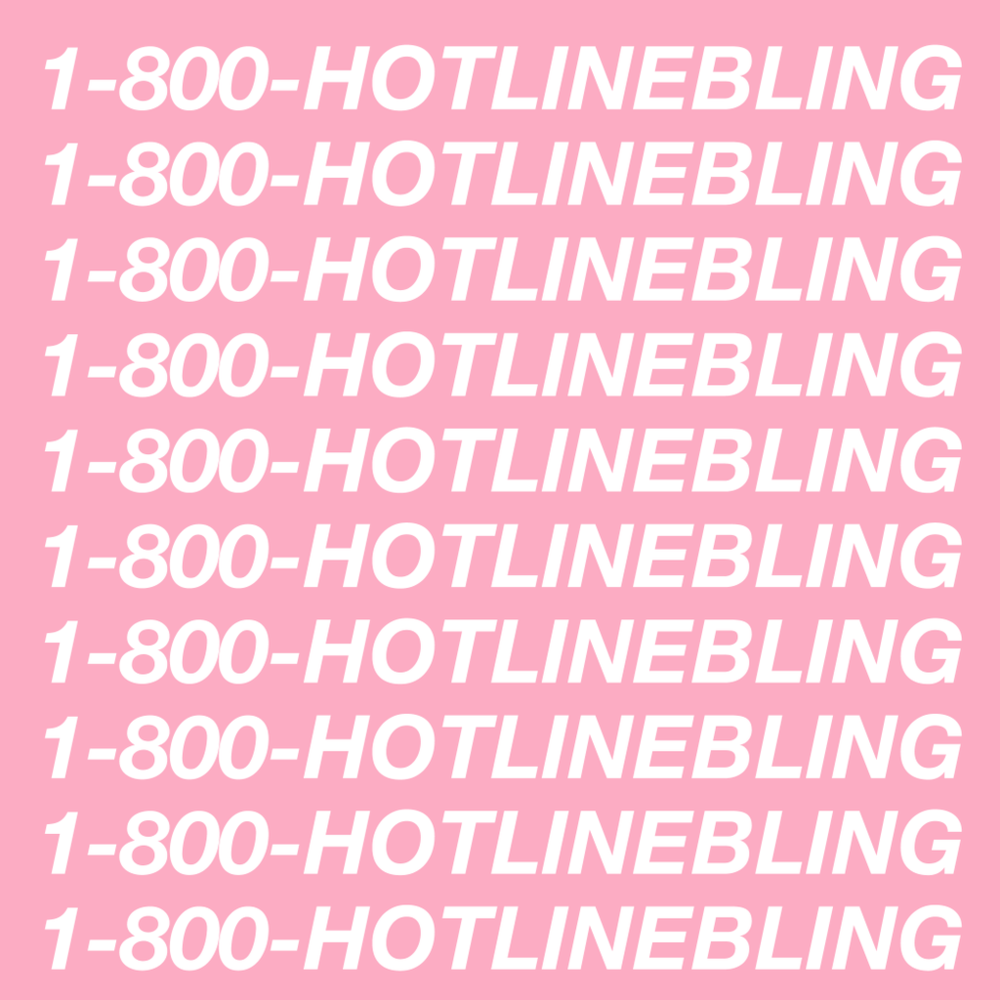 Album cover art for "Drake - Hotline Bling (Tradução em Português)" by Genius Brasil Traduções