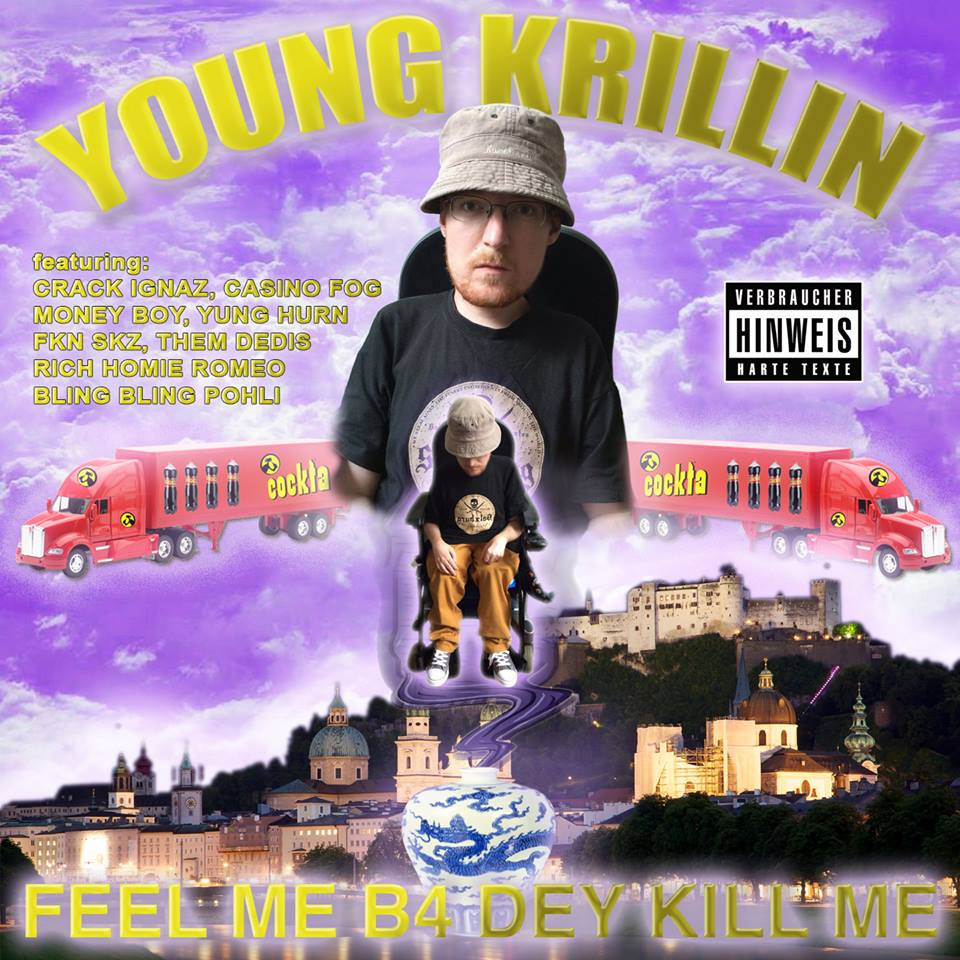 Album cover art for "High von dem Lean" by Young Krillin & Rich Homie Romeo