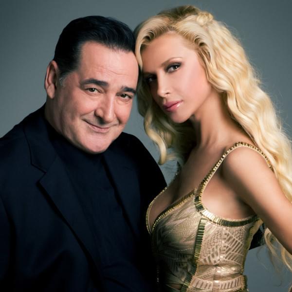 Album cover art for "Η Αγάπη είναι Θύελλα (I Agapi Einai Thiella)" by Vasilis Karras & Paola