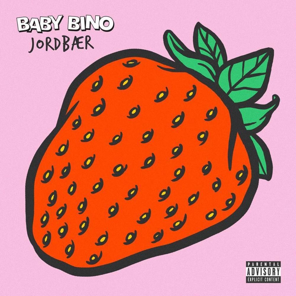 Album cover art for "Jordbær" by Bby (DNK)