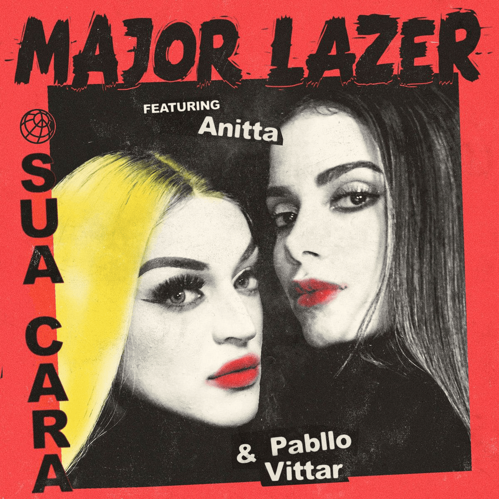 Album cover art for "Sua Cara" by Ubisoft & Anitta & Pabllo Vittar