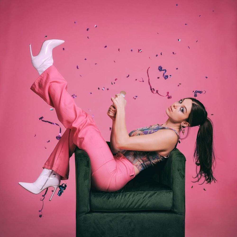 Album cover art for "Before the Sad Sets In" by Kira Kosarin