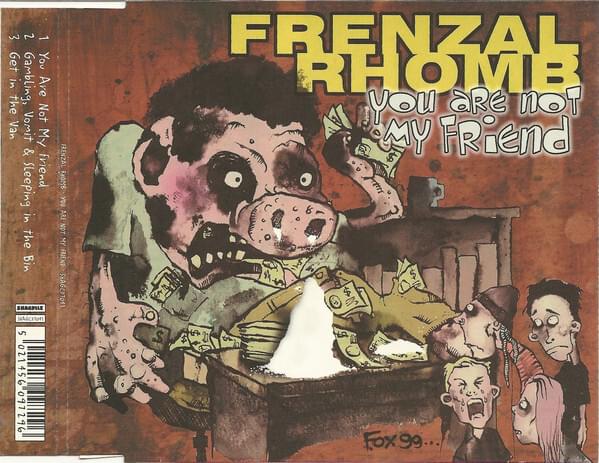 Album cover art for "You are Not My Friend" by Frenzal Rhomb