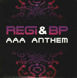 Album cover art for "AAA Anthem" by Regi & Bart Peeters