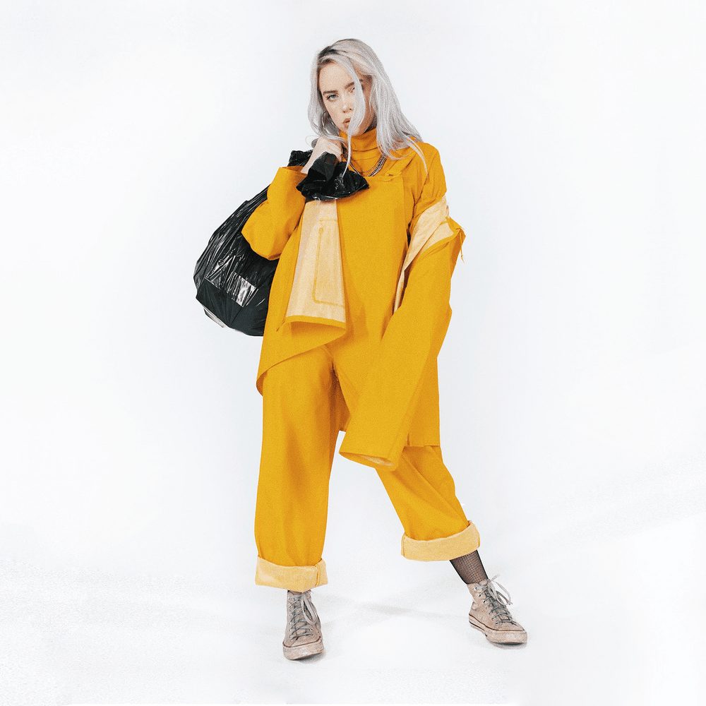 Album cover art for "bellyache" by Billie Eilish