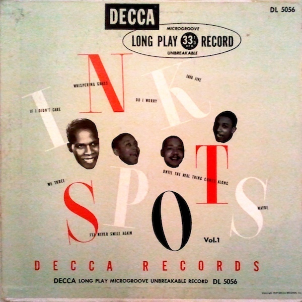 Album cover art for "Until the Real Thing Comes Along" by The Ink Spots