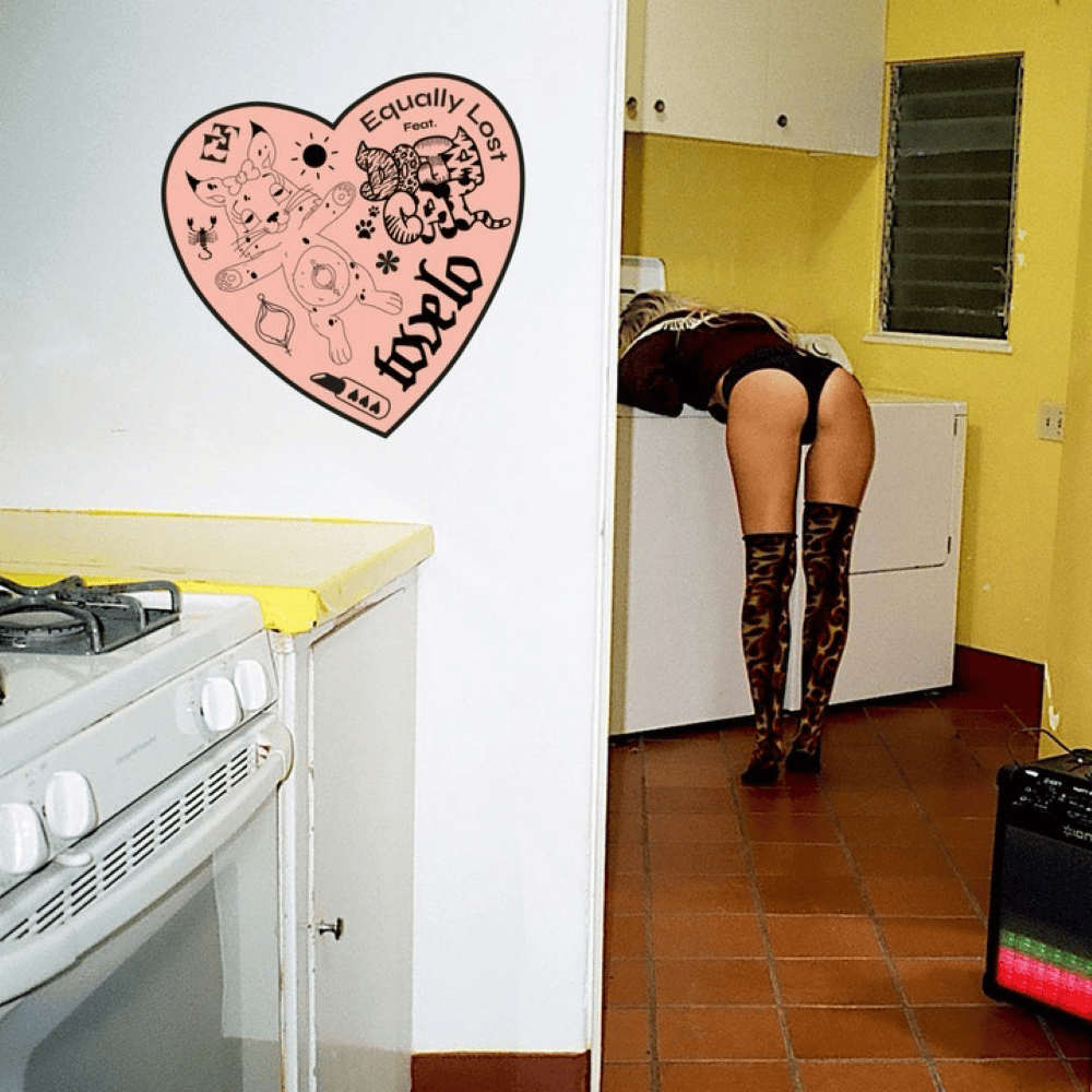 Album cover art for "Equally Lost" by Tove Lo & Doja Cat