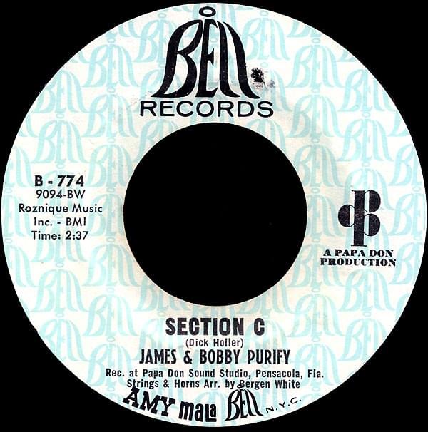 Section C by James & Bobby Purify