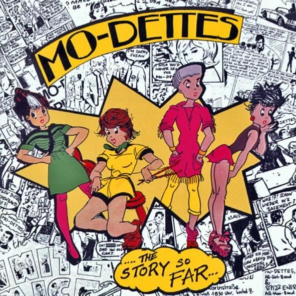 Album cover art for "White Mice" by Mo-Dettes