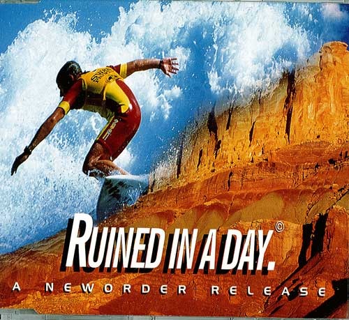 Album cover art for "Ruined in a Day" by New Order