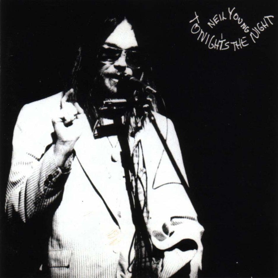 Album cover art for "Tired Eyes" by Neil Young