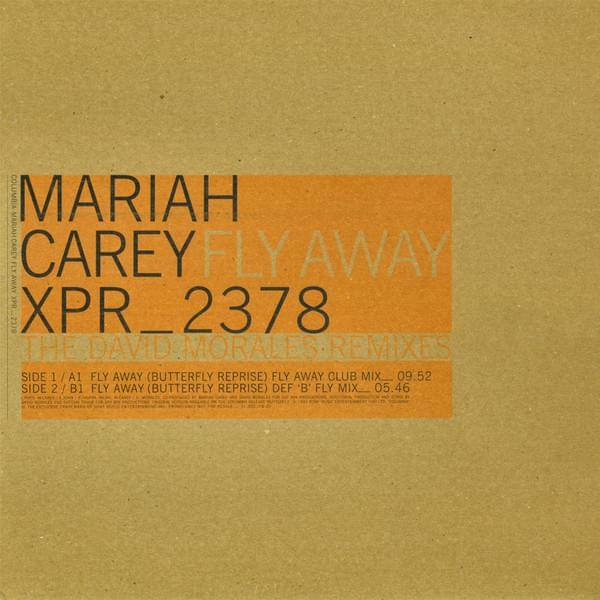 Album cover art for "Fly Away (Butterfly Reprise) [Fly Away Club Mix]" by Mariah Carey