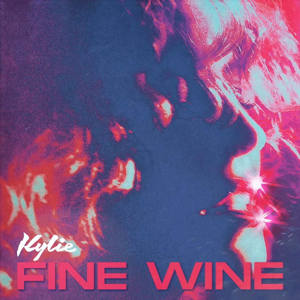 Album cover art for "Fine Wine" by Kylie Minogue