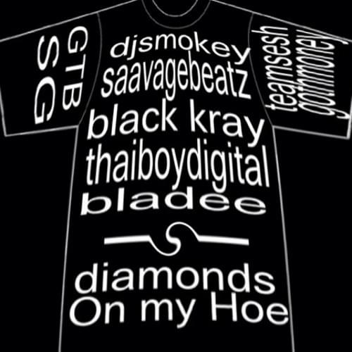 Album cover art for "Diamondz" by Bladee