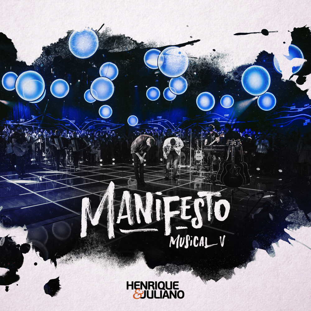 Album cover art for "Vai Derramando (Ao Vivo)" by Henrique & Juliano