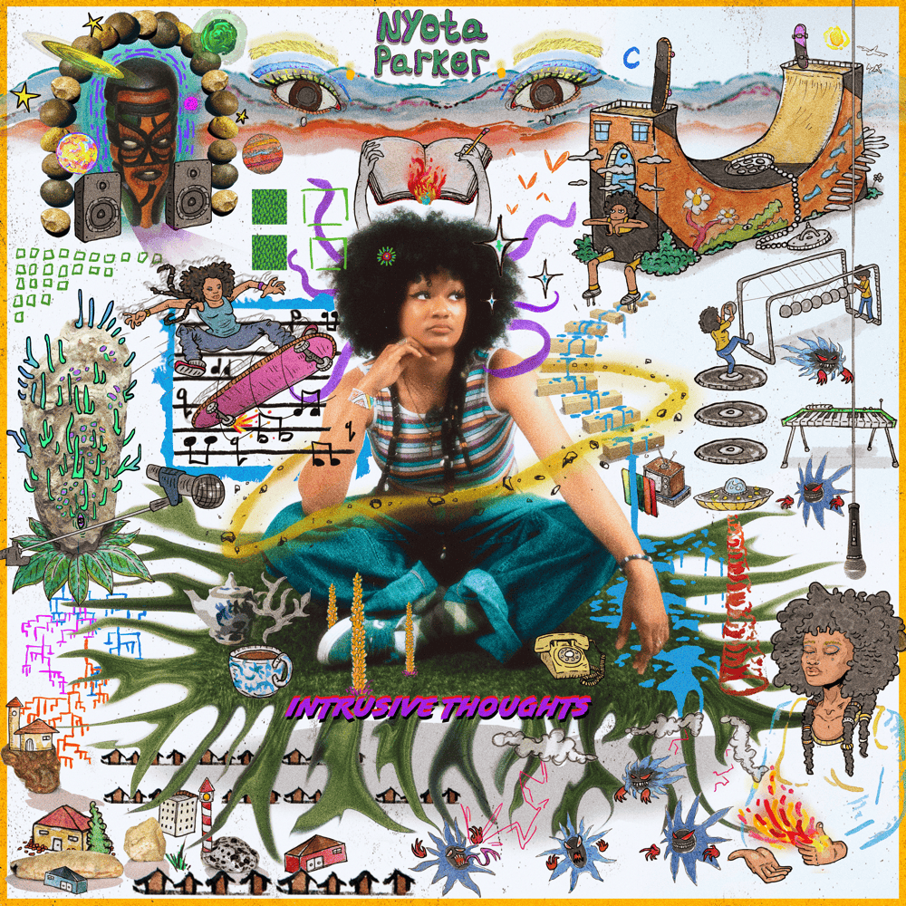 Album cover art for "IDC" by Nyota Parker
