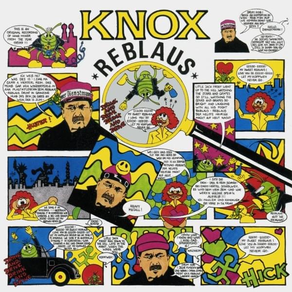 Album cover art for "Reblaus" by Knox (NL)