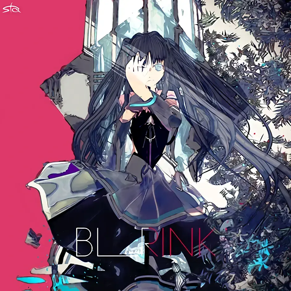 Album cover art for "BLRINK" by Sta (JPN)
