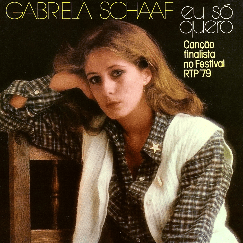 Album cover art for "Eu Só Quero" by Gabriela Schaaf