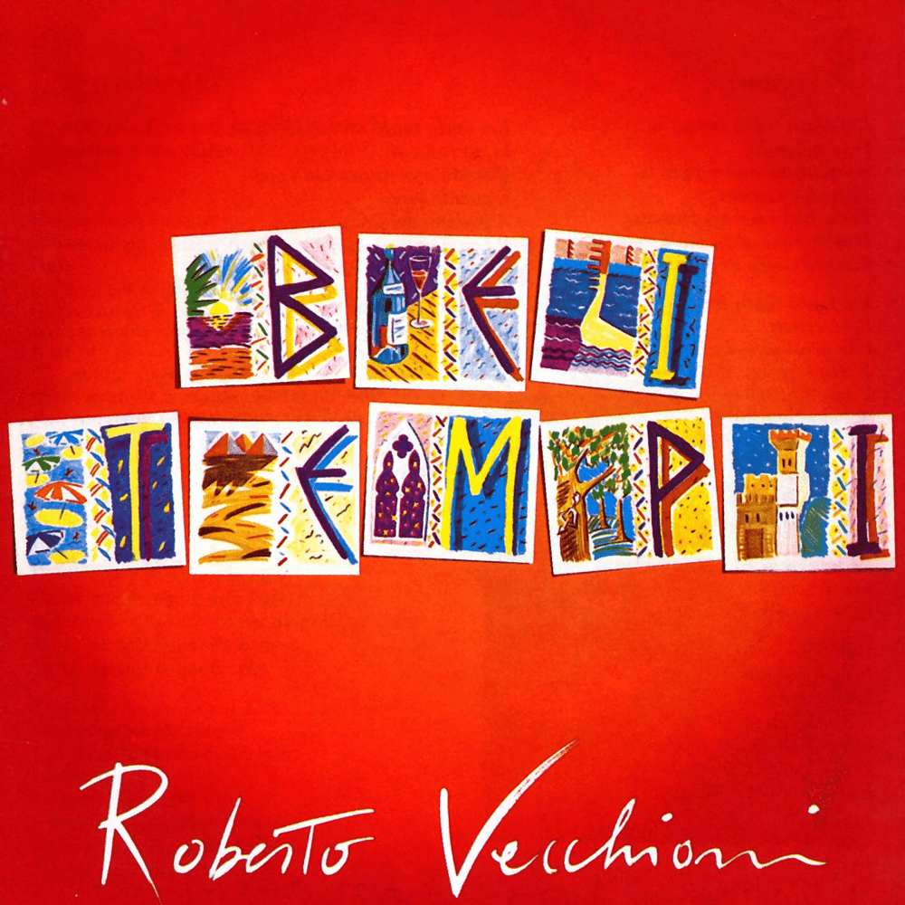Album cover art for "Bei tempi" by Roberto Vecchioni