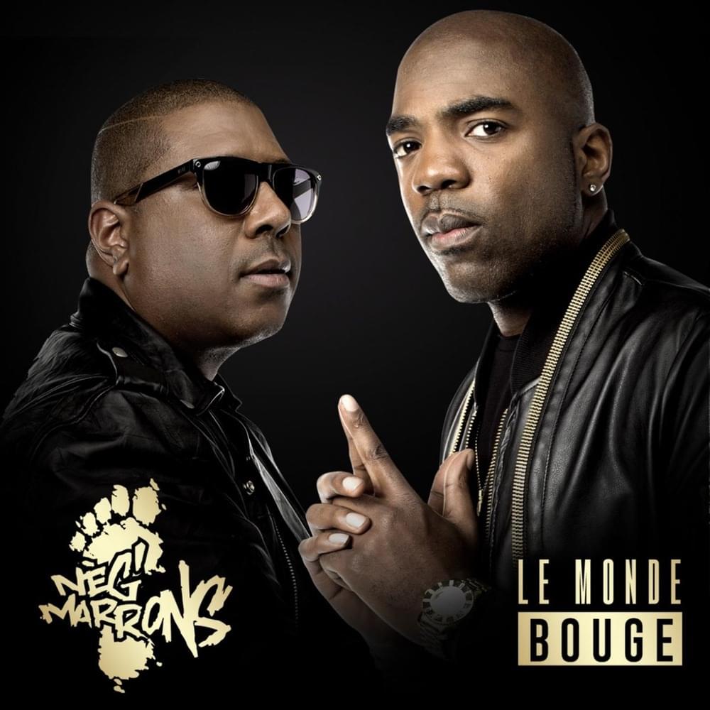 Album cover art for "Le monde bouge" by Neg’ Marrons