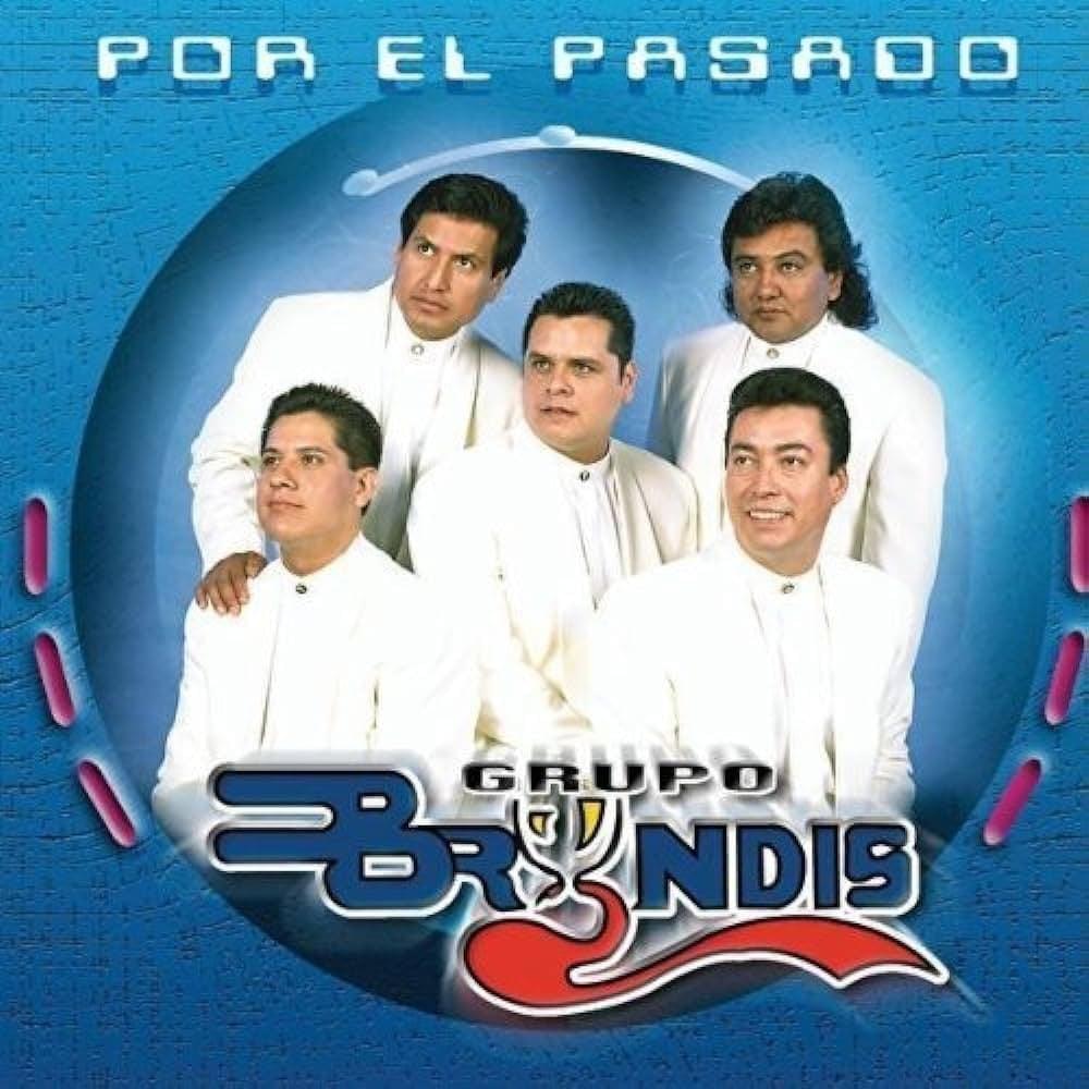 Album cover art for "¿Por Qué Me Enamoré?" by Grupo Bryndis