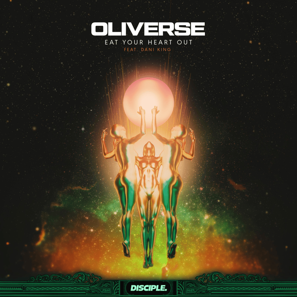 Album cover art for "Eat Your Heart Out" by Oliverse & Dani King