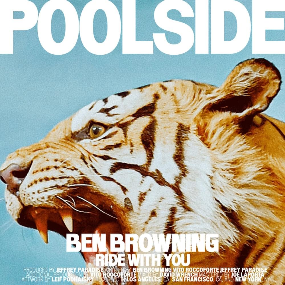 Album cover art for "Ride With You" by Poolside