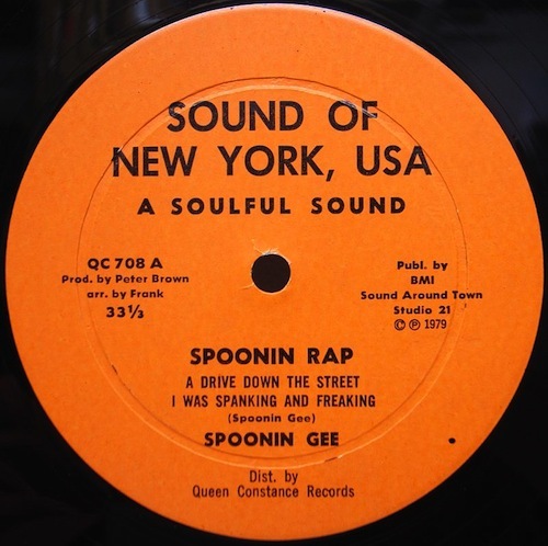 Spoonin Rap (A Drive Down The Street I Was Spanking And Freaking) by Spoonie Gee
