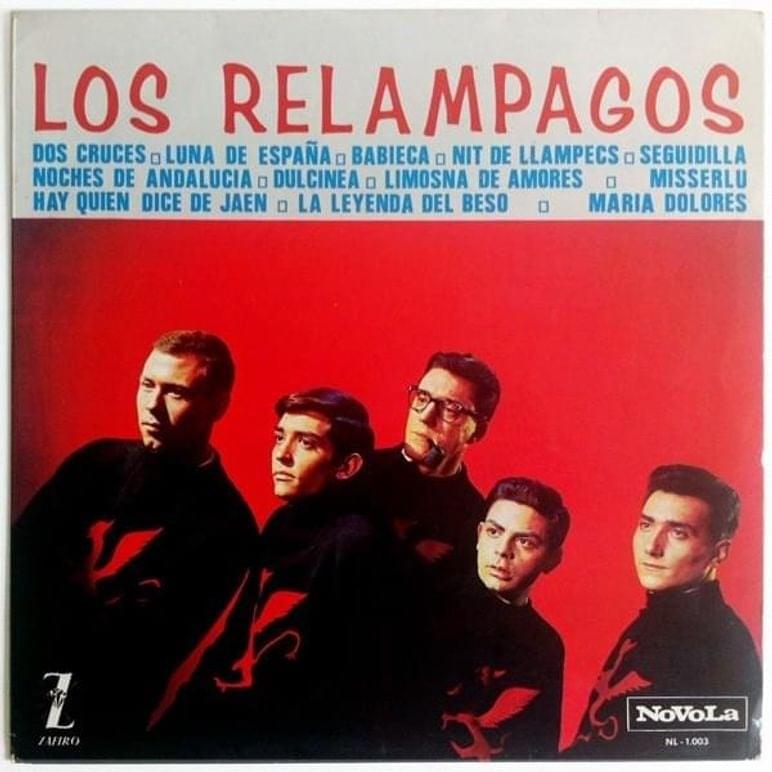 Album cover art for "Nit de Llampecs" by Los Relámpagos