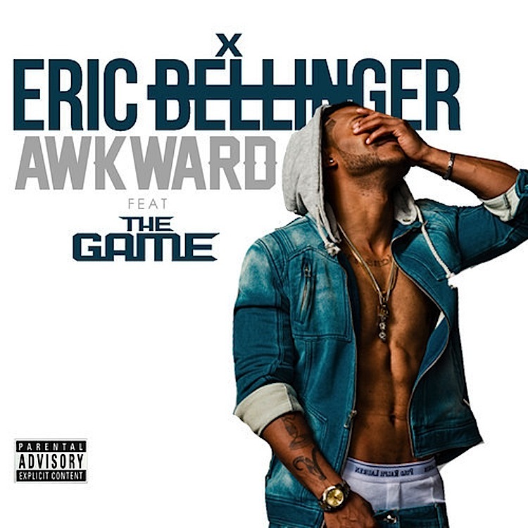 Album cover art for "Awkward" by Eric Bellinger & The Game