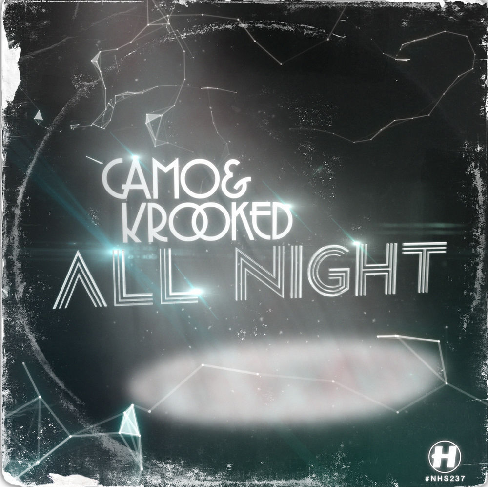 Album cover art for "All Night" by Camo & Krooked