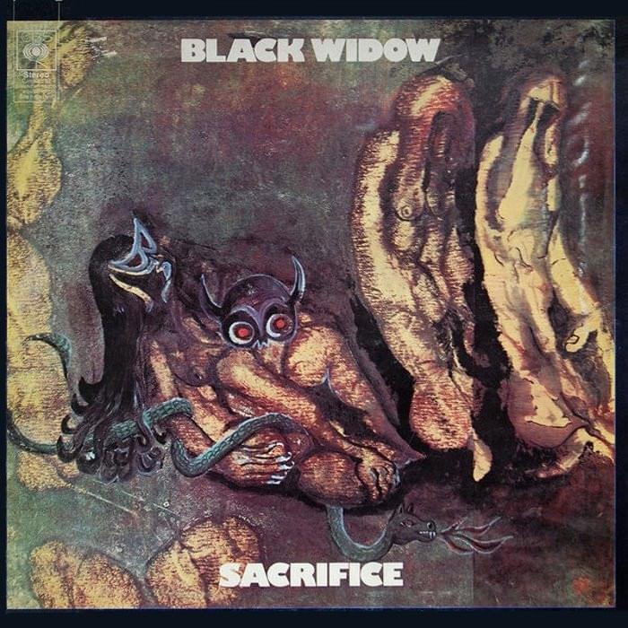 Album cover art for "Come to the Sabbat" by Black Widow