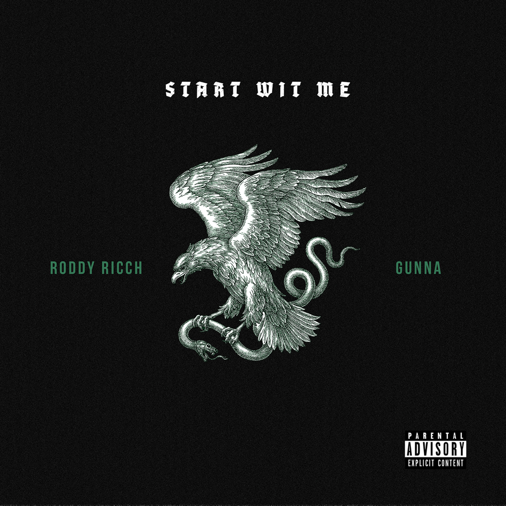 Album cover art for "Start wit Me" by 2K Sports & Gunna