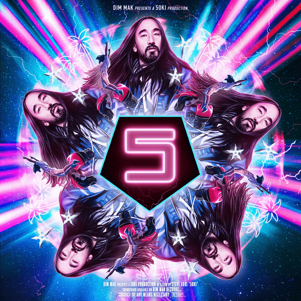 Album cover art for "Mayhem" by Steve Aoki