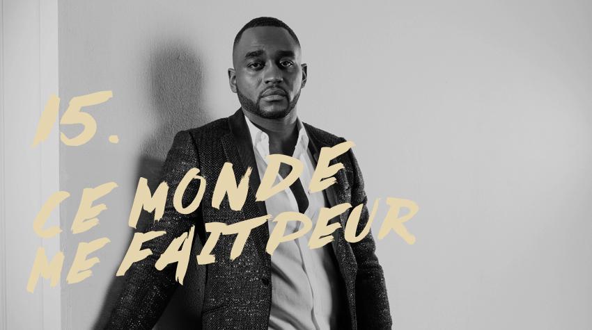 Album cover art for "Ce monde me fait peur" by Mac Tyer