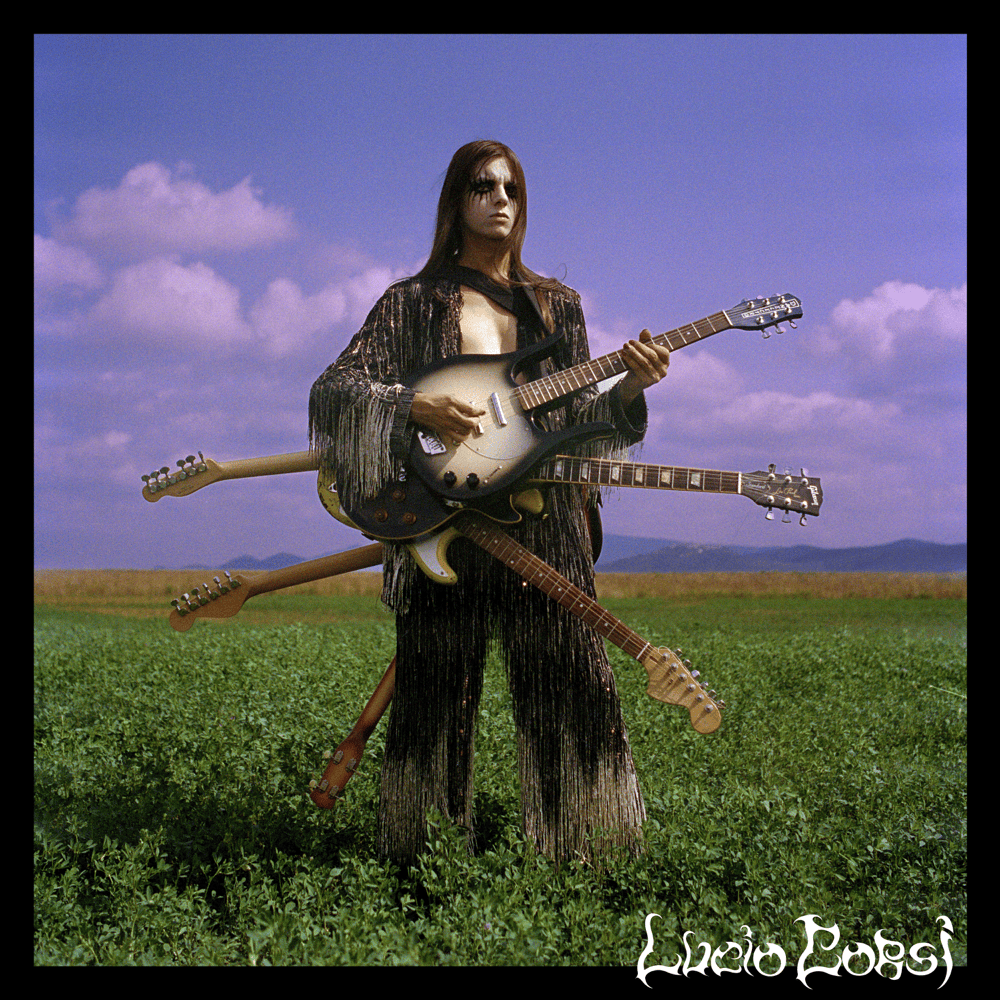 Album cover art for "Freccia Bianca" by Lucio Corsi