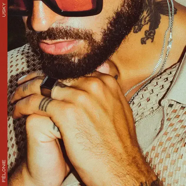Album cover art for "Félonie" by USKY