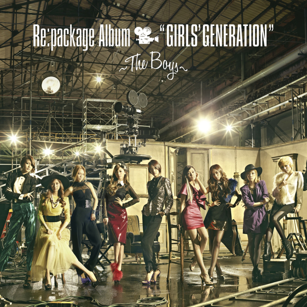 Album cover art for "The Boys (JAPANESE ver.)" by Girls’ Generation (소녀시대)