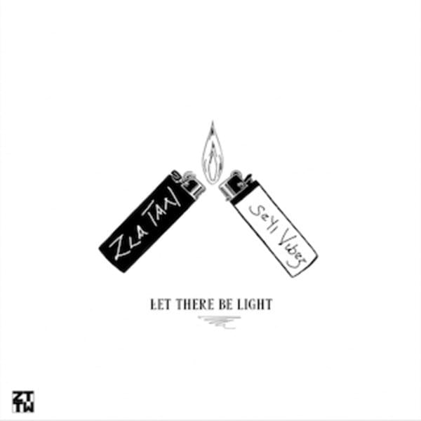 Album cover art for "Let There Be Light" by Zlatan & Seyi Vibez