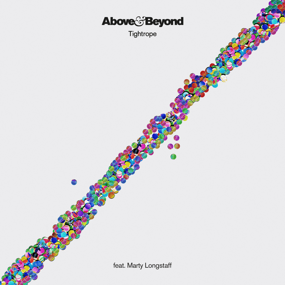 Album cover art for "Tightrope" by Above & Beyond & Marty Longstaff