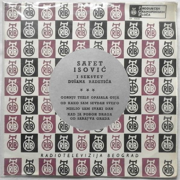 Album cover art for "Kad ja pođoh draga od Saraj’va grada" by Safet Isović
