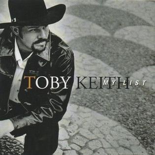 Album cover art for "My List" by Toby Keith