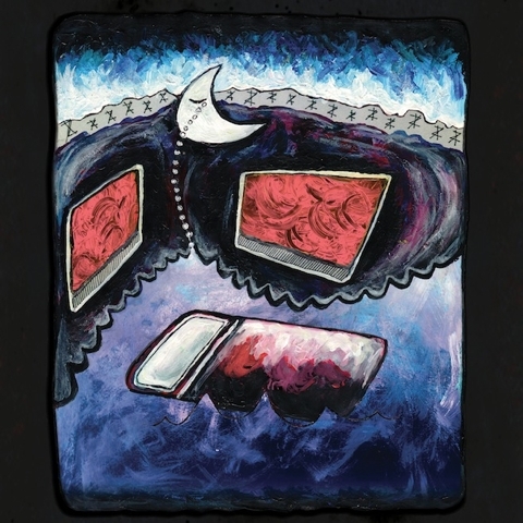 Album cover art for "Xtalk" by Hundred Waters